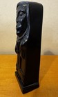 Owen Crafts Ballyshannon  Ireland White Island Carved Figure  - 7  Tall