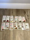 Vintage 1940s Gypsy Witch Fortune Telling Playing Cards - No 7 Of Clubs Or Joker
