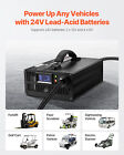 Forklift Battery Charger Smart Fully Automatic 24v 30a Fast Charger Portable