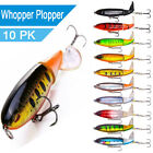 20pk Fishing Lures Whopper Baits Crankbaits Jerkbait Lot Hooks Baits Bass Tackle