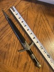 Theboneedge 12  Medieval Historical Short Sword Roman Dagger Knife With Scabbard