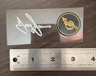 Tony Iommi  Signature  Old Boy Sg Guitar Uv Dtf Headstock Sticker Decal Logo