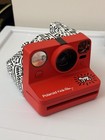Polaroid Keith Haring Edition Instant Camera Red White Black Vintage Collectible