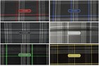 Gti Plaid Car Upholstery Fabric - Vw Golf Mk7- 4mm Foam - 59  - 150cm - Car seat