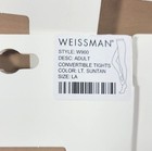 Lot  5 Weissman Adult W900 Convertible Tights Lt Suntan - Size La  large Adult 