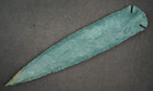 Green One Of A Kind 8 1  Flint Spearhead Point Knife Blade Arrowhead I-768
