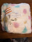 Pottery Barn Teen Large Lots-a-dots Faux-fur Bean Bag Chair-nwt