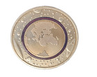 2016 5 Euro Germany Blue Planet Earth Polymer Ring F Mintmark Trimetallic
