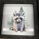 Woodland Animal Nursery Wall Art Decor Set Of 6 Baby Boys Room Wall Art Fores   