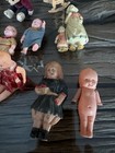 Vintage Celluloid Plastic Miniature Dolls