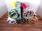 Fleece Blanket Throws 50  X 60  - Assorted Prints