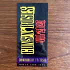 2023 Guns N    Roses World Tour Official Merch Commemorative F   n Ticket Vip