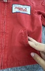 Vintage 90s Radio Flyer Red Cotton Mechanic Style Zip Jacket Toddler Sz 2t