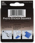 Pioneer Photo Mounting Squares  500 Pack  Acid-free  Photo Safe Adhesive
