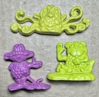 Vintage 1970s Freakies Cereal Toys Figures Lot - Cowmumble  Gargle  Hamhose