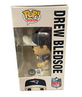 Drew Bledsoe Signed Auto Autographed Funko Pop  115 Beckett Witness Bas Coa