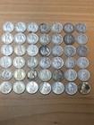 Lot Of Silver Swiss Francs 1908 - 1963   42x  835 Coins From Switzerland