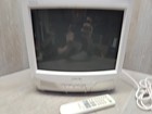 Sony Trinitron Kv-13m31 13    Tube Crt Retro Gaming Tv Television  with Remote 