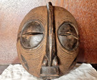 Vintage African Tribal Mask  Luba Kifwebe songye Kifwebe  drc   Congo 