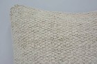 Gift Pillow  12 x12  White Cushion  Turkish Pillow  Throw Kilim Pillow