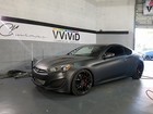 Vvivid  Matte Metallic Black Premium Vinyl Wrap  1ft X 5ft  1ft X 5ft