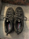 Women   s Skechers D Lites Black Wide Fit Air Cooled Memory Foam Sz 9 5 New
