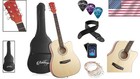 Basic Starter Kit For Beginners - 41  Acoustic Guitar Bundle