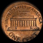 1988 - Off Center Struck Lincoln Cent - Mint Error - Toned - Combine Shipping