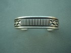 Heavy Mary   Ken Bill Navajo Sterling Bracelet Weighs 92 1 Grams Very Nice 