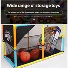 Childrens Arcade Basketball Game Indoor outdoor Fun Comes With 2 Balls And Pump 