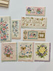 Lot Of 14 Midcentury Mixed Box Unused Greeting Cards Envelopes Favorite Trio Etc