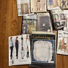 Huge Lot 80 Mccalls Butterick Sewing   Craft Patterns  Cut   Uncut 