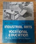 4 Vintage  Industrial   Vocational Arts Education Magazines  50s 