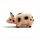 Miniature Pig Porcelain Figurine Japan Bug House Farmhouse Taiwan Vintage 1 