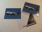 Lufthansa Airlines Trading Cards Boeing 787-9 Set Of 10 - Free Shipping