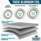 Rhino Aluminum Foil Heavy Duty 25 Microns Thick Strong Enough For Food 18 X 525