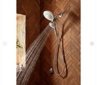 Moen 82611srn Brecklyn Shower Faucet With Magnetix Rainshower Combo - Brushed   