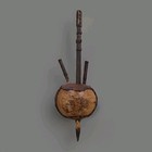 Instrument Music Antique African Kora Guitar Wooden Art Tribal