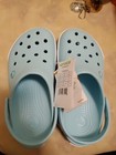 Crocs Crocband Ii Clogs Iced Blue Unisex Sandals Women s Sz 7 Men s 5 Nwt
