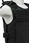 Vism Tactical Discreet Plate Carrier Vest Med-2xl External Pkt Shoot Hunt Black