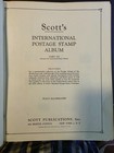 1949-1955  Scott International Album Part  3 W hundreds Of Stamps Copyright 1956