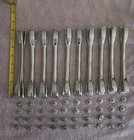 Set Of  10  Ludwig 8  Long Chrome Mach Lugs For Snare Drum  Tom Drum  Complete