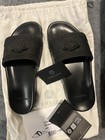 Versace Pool Slide Gomma Medusa Logo Black Men   s Slide Sandal Eu 42 Us 9 5