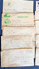 Wwii Letter Lot  18  All Diff Camp unit Letterhead 5 Soldiers To Same Young Lady