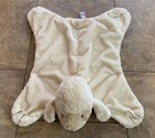 Baby Gund Comfy Cozy Lamb Plush Blanket Lovey Soft Cream Satin Feet 5865 22 