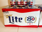 2026 Miller Lite 250 Years America 15 Bottles Empty With Carton