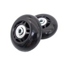 Us Stock 2set Od 64mm Luggage Suitcase Replacement Wheels Axles Repair Wrench