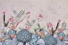 Vintage Map Bird Cockatoo Wall Mural Paper Kids Art Nursery Decor Decal Gift B51