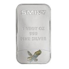 1 Oz Sunshine Mercury Silver Bar 999 Fine Silver  new 