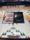 Pendleton Queen Coverlet Set Mission Trails Desert Sage Cotton New